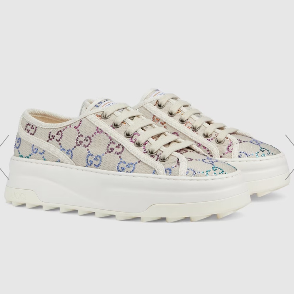 Gucci womens GG sneakers - Picture 3 of 17